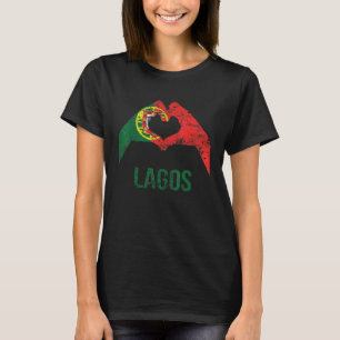 Lagos Portuguese City Vintage Portugal Flag T-Shirt