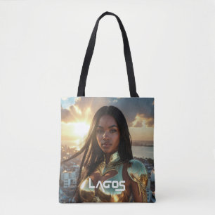 LAGOS - SUPERHERO TOTE BAG