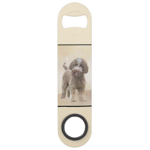 Lagotto Romagnolo Painting - Cute Original Dog Art