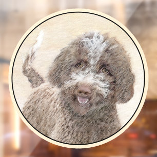 Lagotto Romagnolo Painting - Cute Original Dog Art