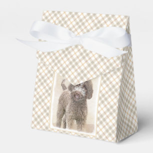 Lagotto Romagnolo Painting - Cute Original Dog Art Favour Box