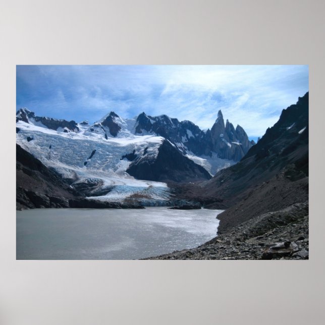 Laguna and Cerro Torre Poster (Front)
