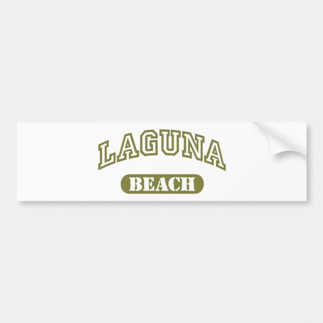 Laguna Beach Bumper Sticker (Front)