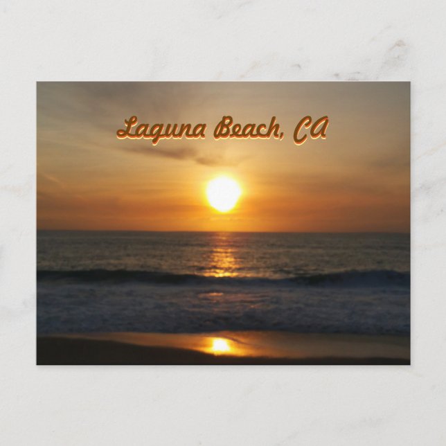 Laguna Beach, CA Postcard (Front)