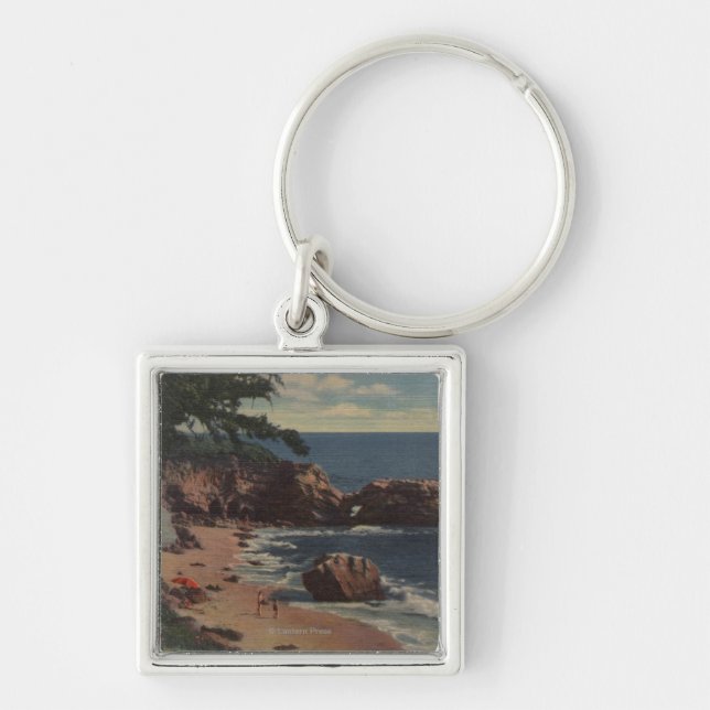 Laguna Beach, CA - Sheltered Cove on Coast Key Ring (Front)