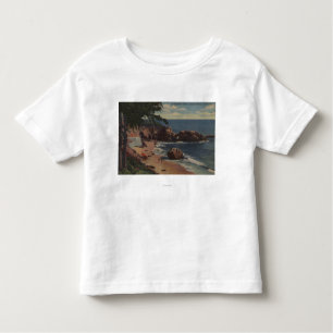 Laguna Beach, CA - Sheltered Cove on Coast Toddler T-Shirt