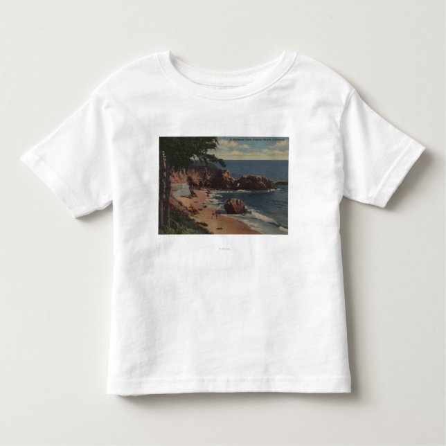 Laguna Beach, CA - Sheltered Cove on Coast Toddler T-Shirt (Front)