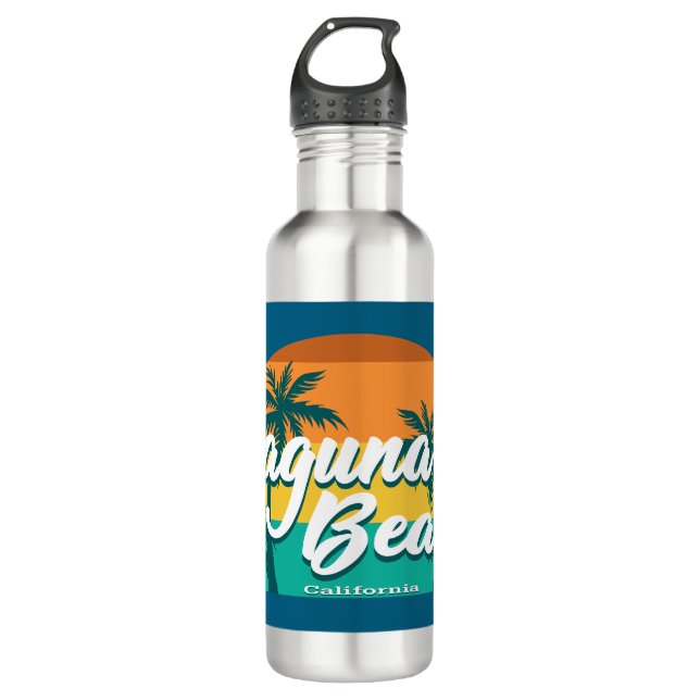 Laguna Beach California 710 Ml Water Bottle (Front)