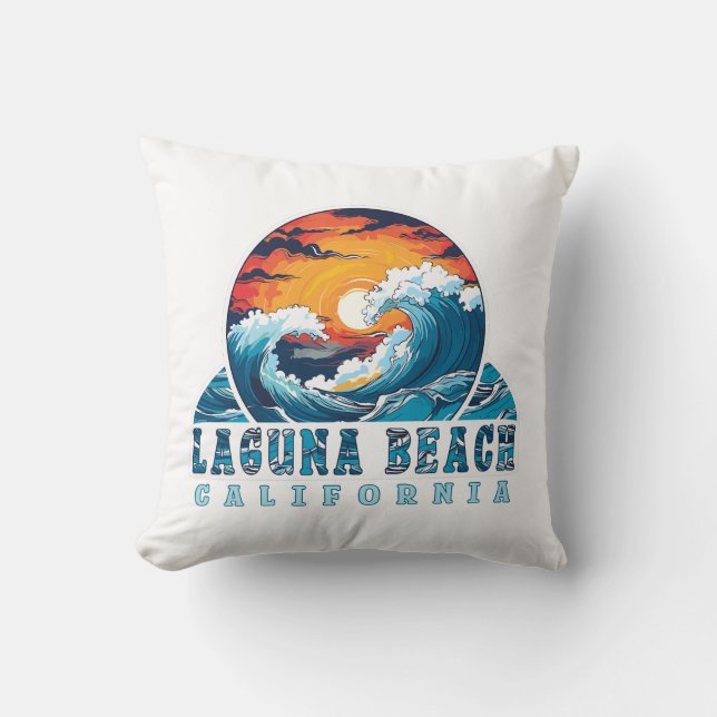 Laguna Beach California Cushion (Front)