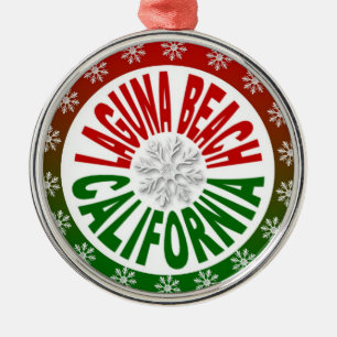 Laguna Beach California holiday ornament
