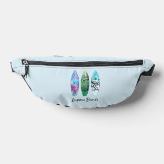 Laguna Beach California Surfboards Bum Bags