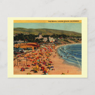 Laguna Beach, California Vintage Postcard