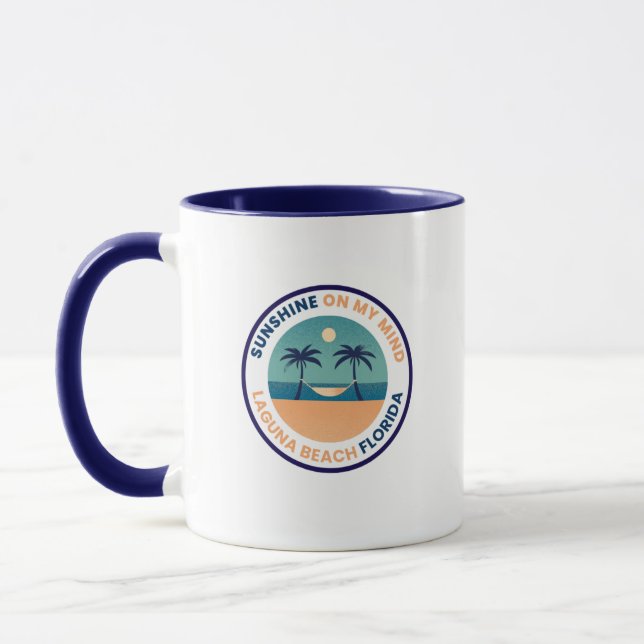 Laguna Beach Florida Coffee Mug (Left)