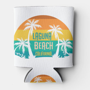 Laguna Beach Retro Can Cooler