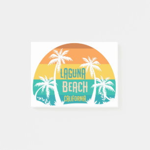 Laguna Beach Retro Post-it Notes