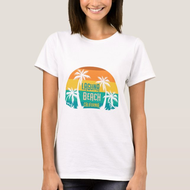 Laguna Beach Retro T-Shirt (Front)