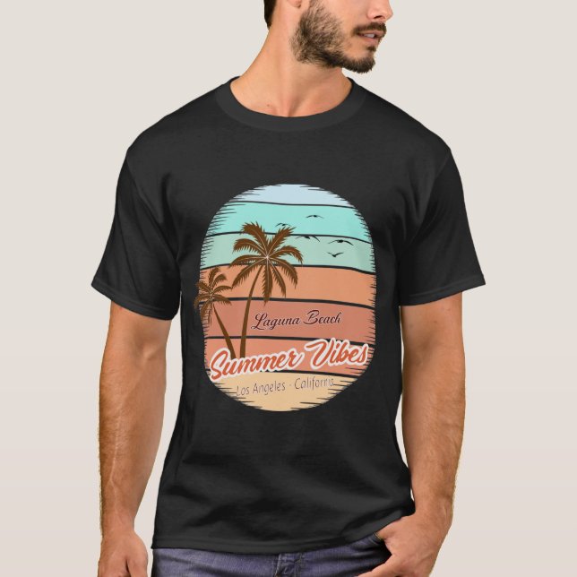 Laguna Beach Summer Vibes T-Shirt (Front)