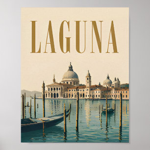 Laguna Crystal Coast Artwork Poster