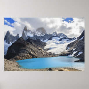 Laguna De Los Tres, Los Glaciares National Park Poster