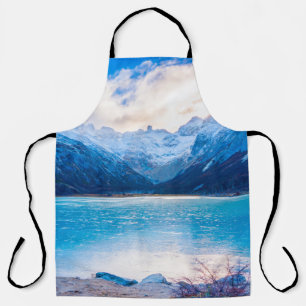Laguna Esmeralda at Ushuaiaushuaia,lagoon,patagoni Apron