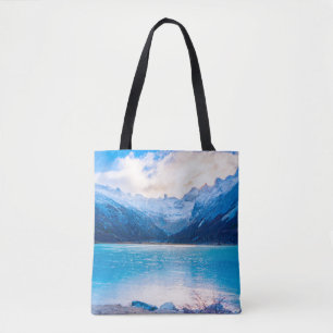 Laguna Esmeralda at Ushuaiaushuaia,lagoon,patagoni Tote Bag