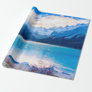 Laguna Esmeralda at Ushuaiaushuaia,lagoon,patagoni Wrapping Paper
