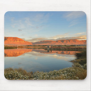 Laguna Nimez Sunset, El Calafate Mouse Pad
