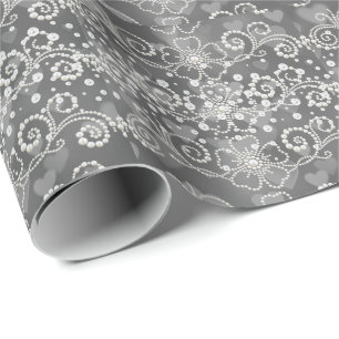 Laguna Pearls Wrapping Paper