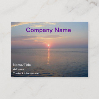 Laguna Sunset Business Cards