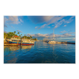 Lahaina Harbor Photo Print