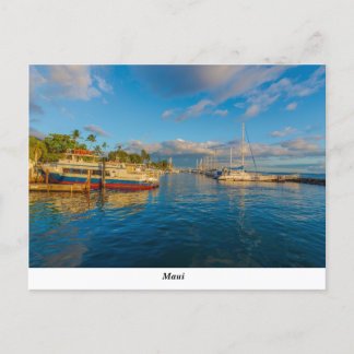 Lahaina Harbour Postcard