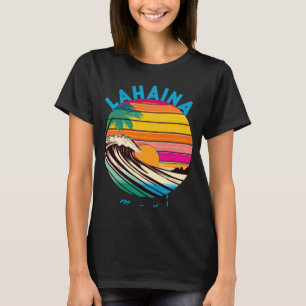 Lahaina Retro 1980s Style Hawaii Beach T-Shirt