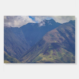 Lahaina west Maui mountains picture