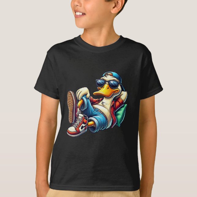Laid Back Duck Tshirt (Front)