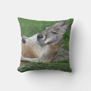 Laid-back Kangaroo Cushion
