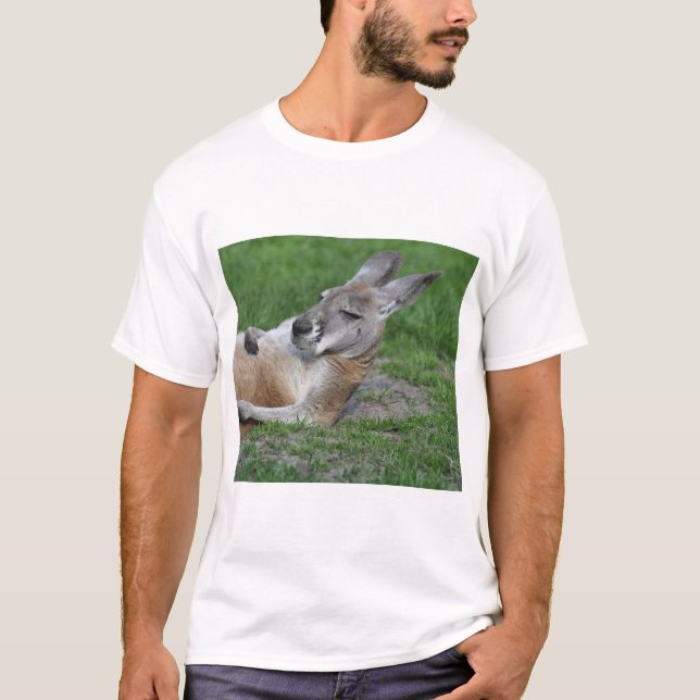 Laid-back Kangaroo T-Shirt (Front)