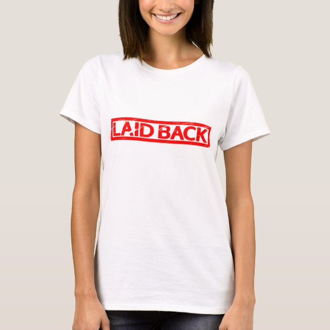 Laid back Stamp T-Shirt (Front)