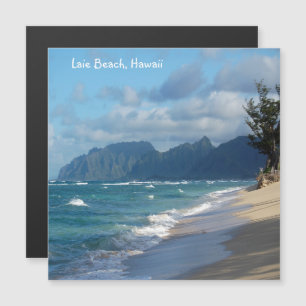Laie Beach Hawaii Card