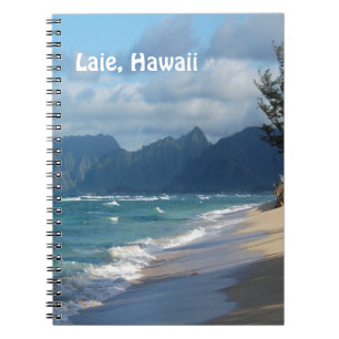 Laie Beach, Hawaii Notebook