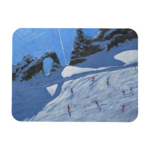 L'aiguille Percee Tignes 2009 Magnet