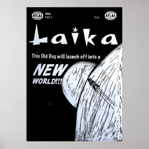Laika comic cover poster