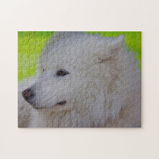 Laika Dog Jigsaws. Jigsaw Puzzle (Horizontal)