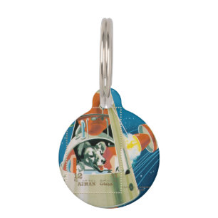 Laika first dog in space, name tag for your dog