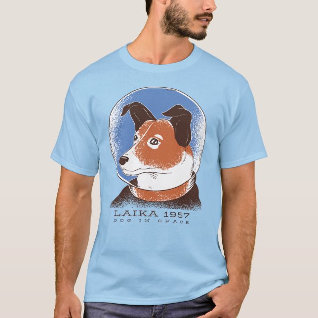Laika Soviet Space Dog 1957 T-Shirt (Front)
