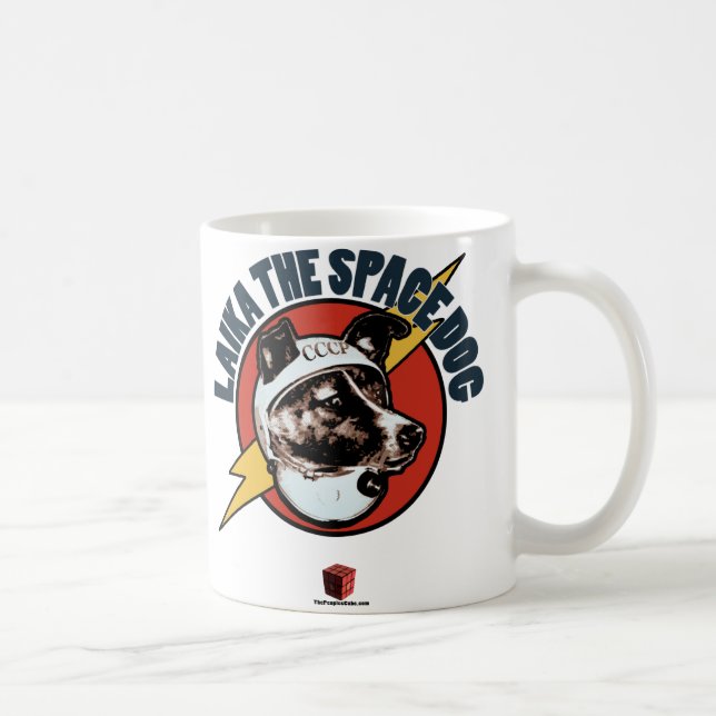 Laika - Space Dog Refreshment Cup: Mug (Right)