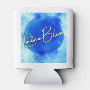Laine Bleu Logo Koozie