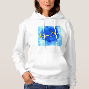 Laine Bleu Logo Women's Hoodie