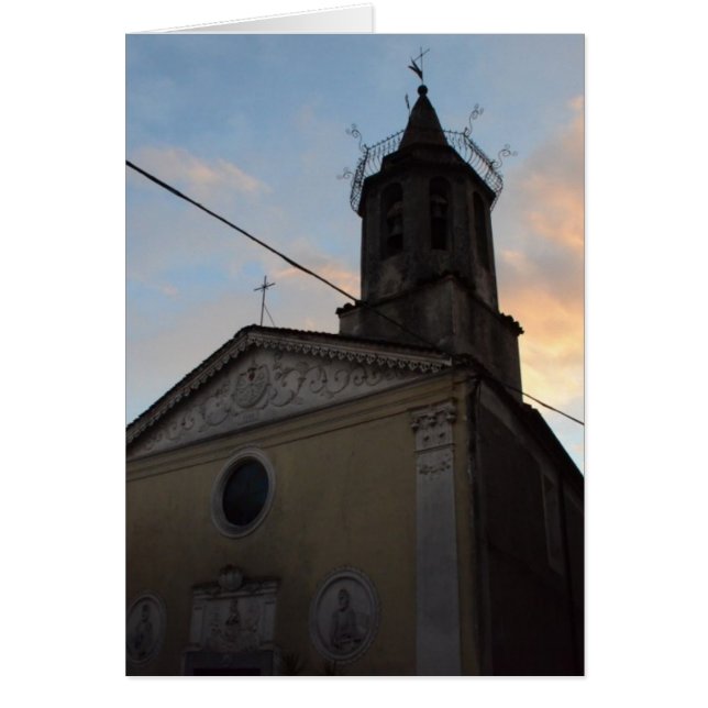 Laino Borgo Church Sunset (Front)