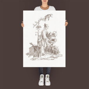 "L'Air" from the series The Four Elements Poster