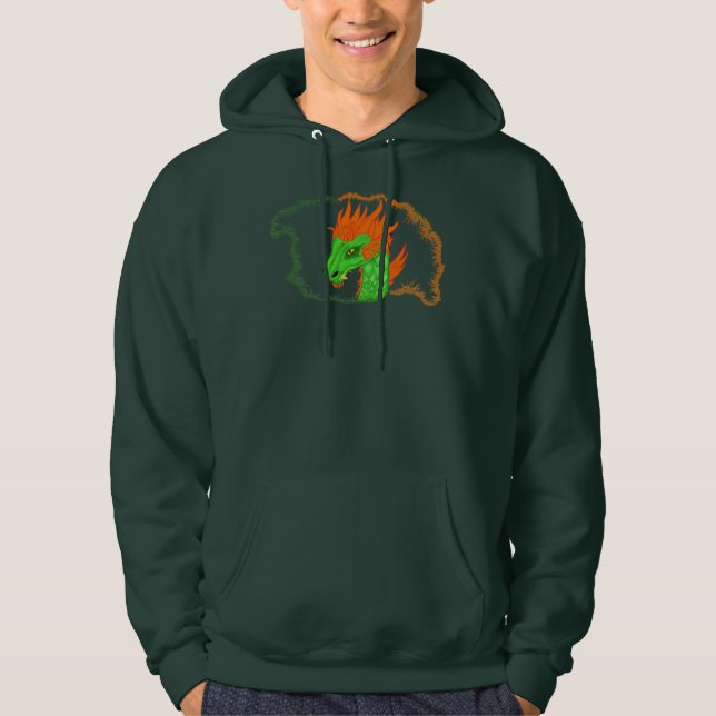 Lair Of The Fire Dragon Hoodie (Front)